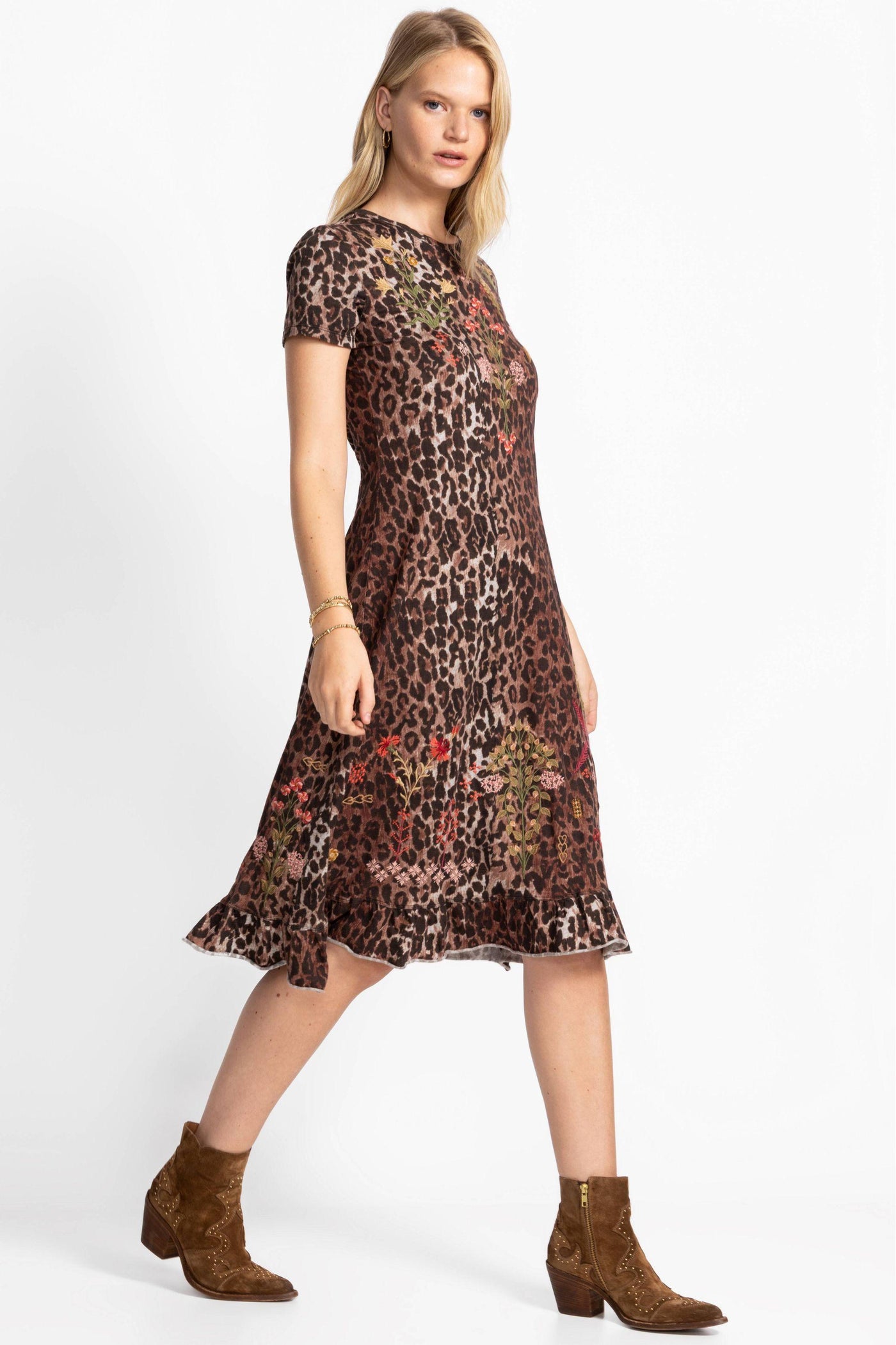 ASYMMETRIC HEM DRESS - J39925-7