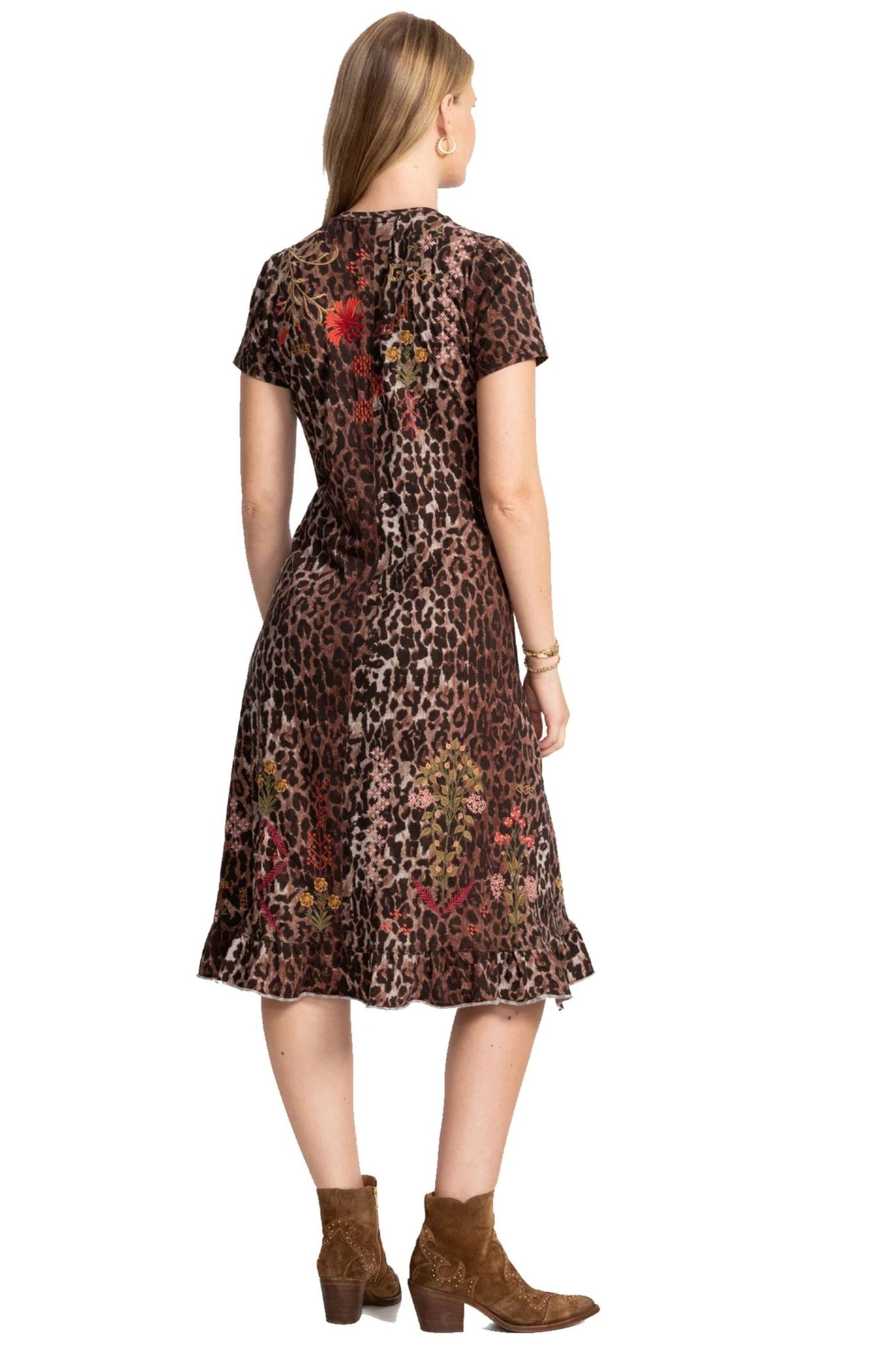 ASYMMETRIC HEM DRESS - J39925-7