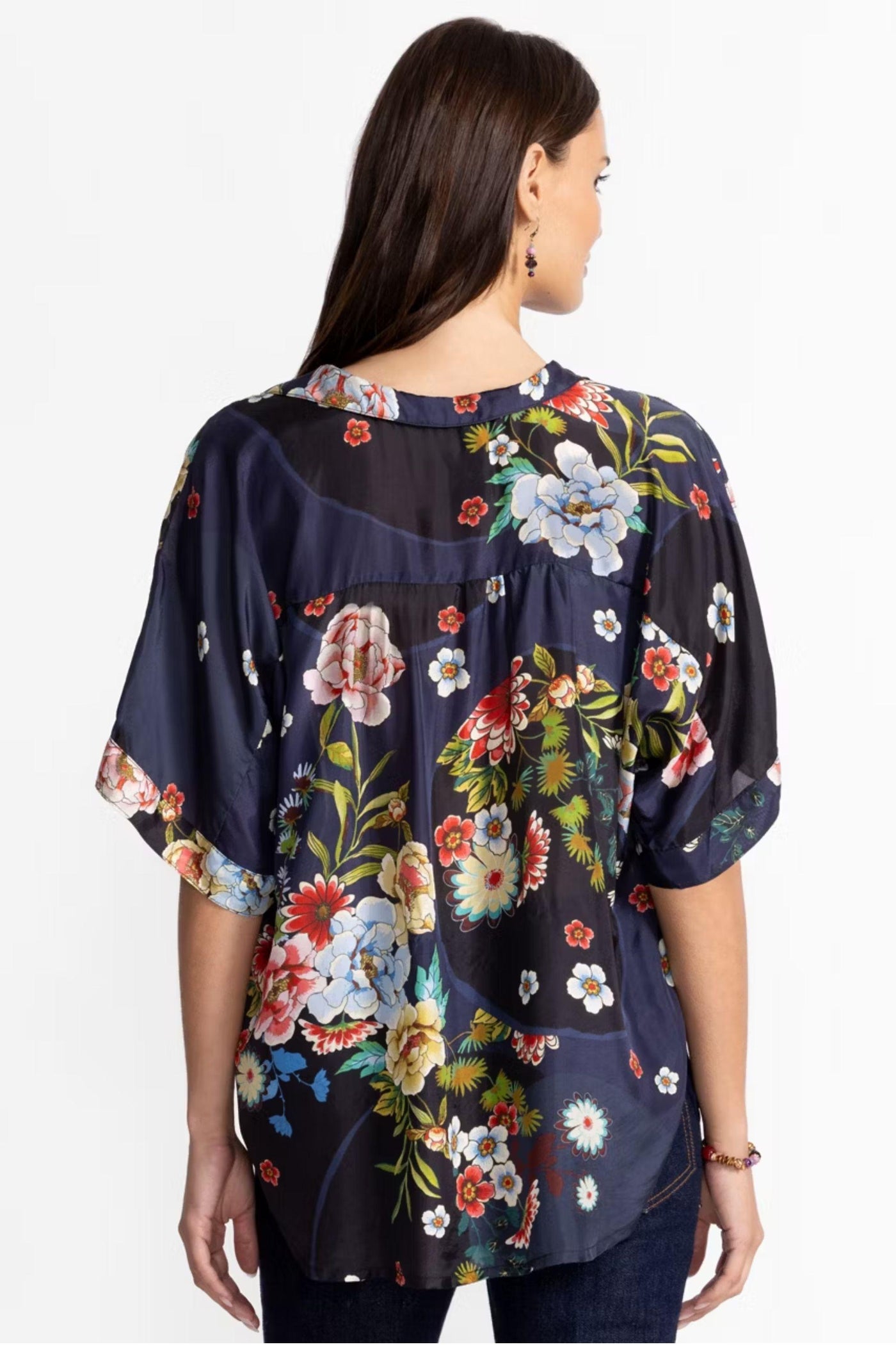 AUDREY S/SLV SHIRT - C10725-7