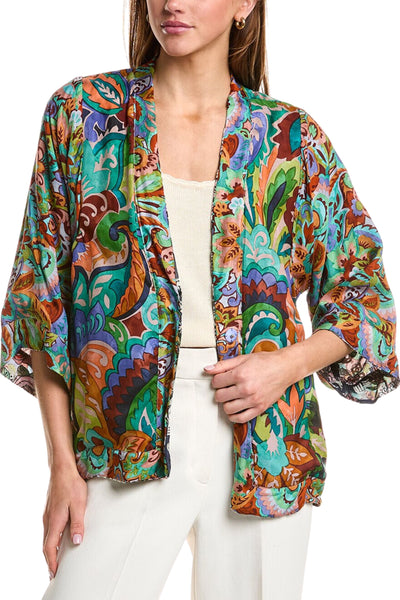 CARWIN BURNOUT KIMONO - C42724A7