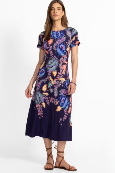 JANIE BOATNECK DRESS - T38925-6