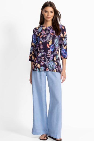 JANIE PUFF SLV TOP - T15825-6