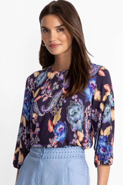 JANIE PUFF SLV TOP - T15825-6