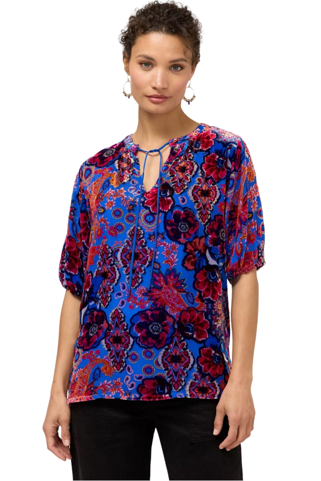 MARGOT S/S BLOUSE - C10126-6