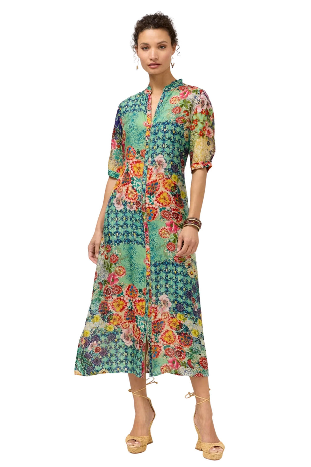 MIDAXI SHIRT DRESS - C35626-6