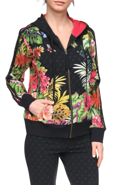 ZIP FRONT HOODIE - T43425-6