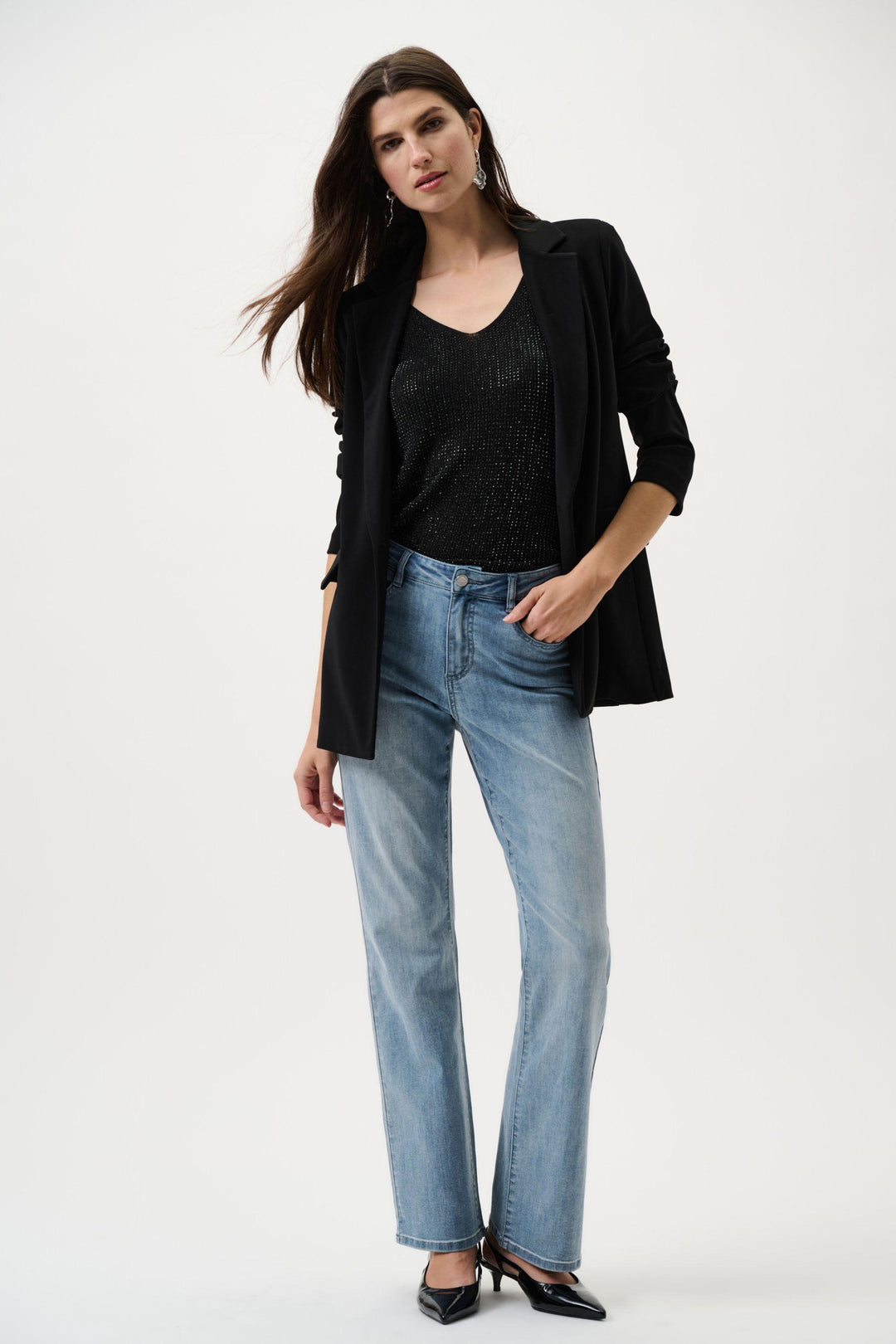 CLASSIC STRAIGHT BLAZER - 231064JR