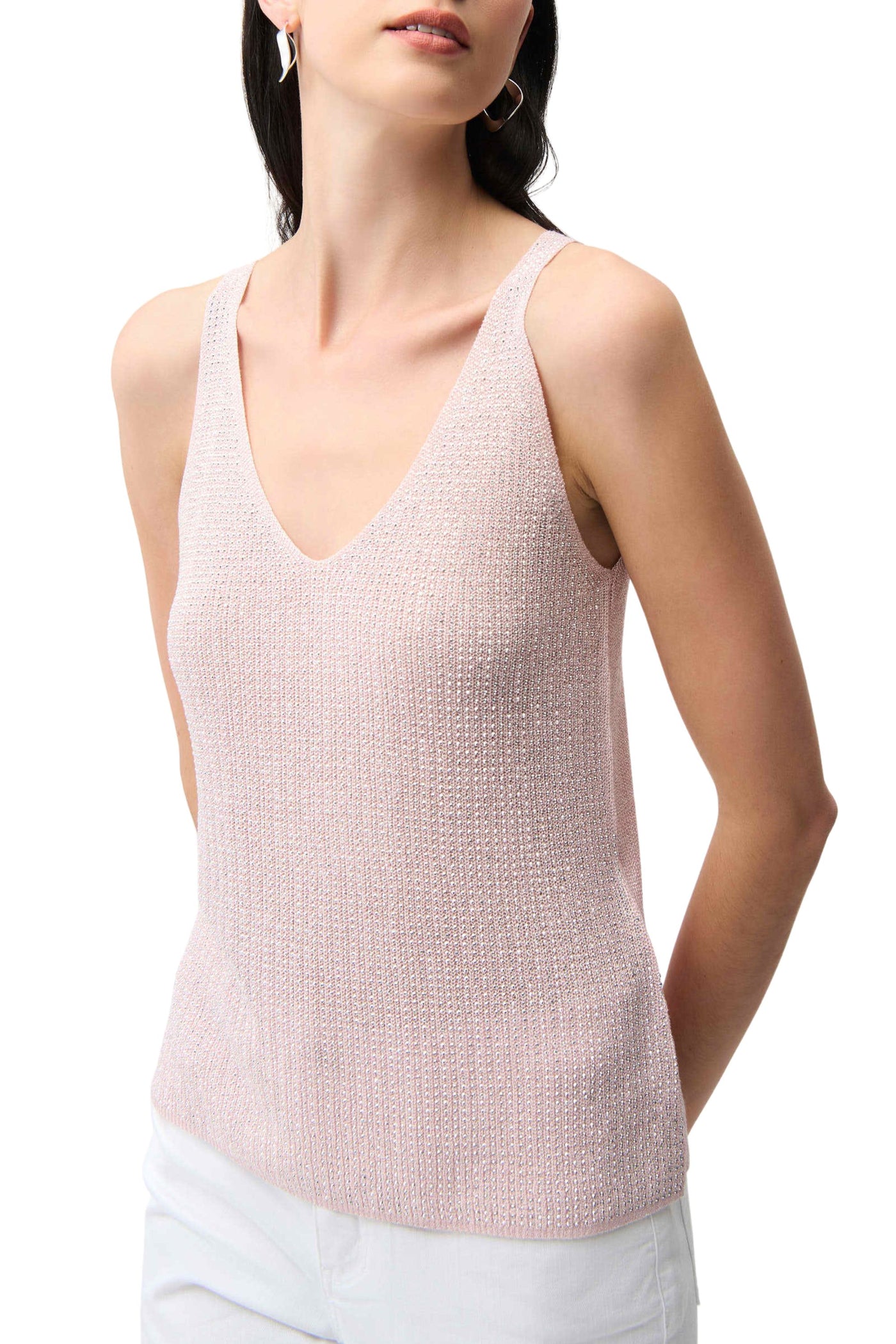 METALLIC KNIT CAMI - 252915S26JR