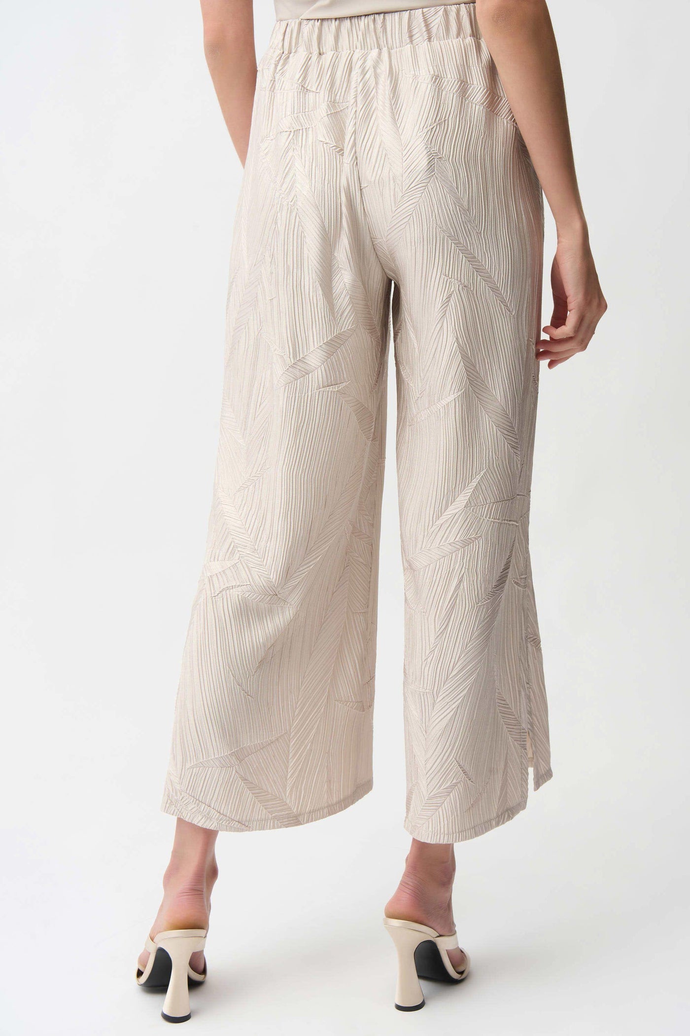 PLEATED SATIN PULL ON CULOTTE - 261161JR