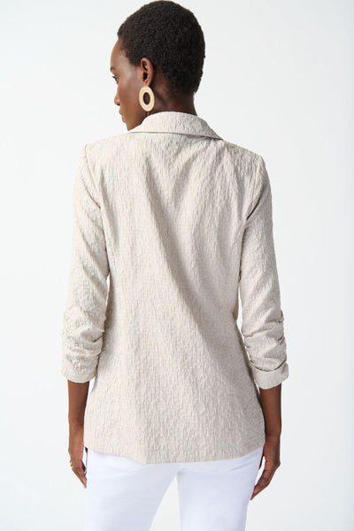 WOVEN JACQUARD BLAZER - 242034S26JR