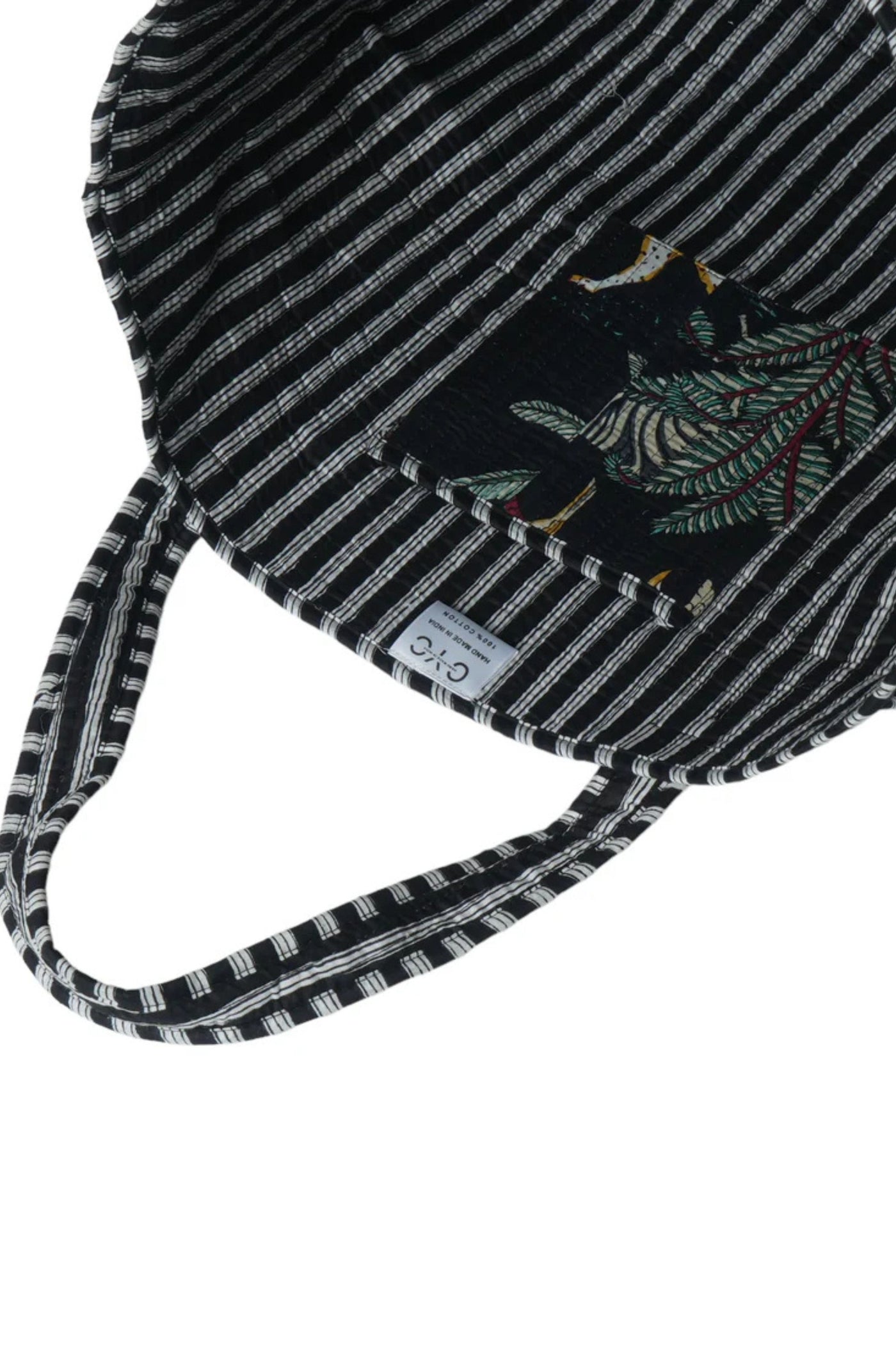 JUNGLE COTTON TOTE - CTJP000
