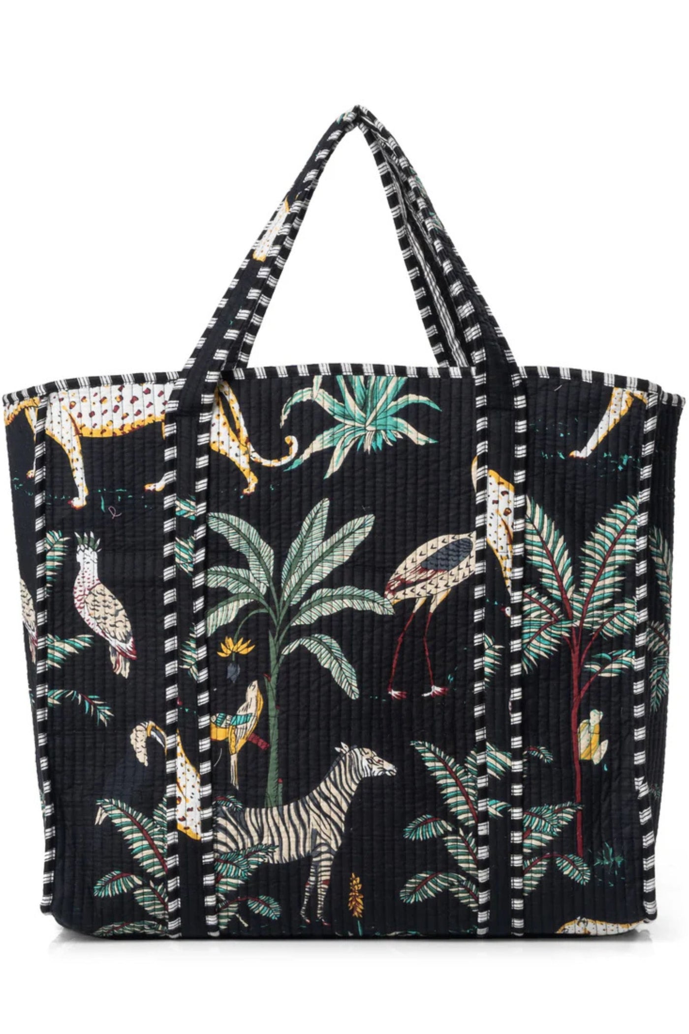 JUNGLE COTTON TOTE - CTJP000