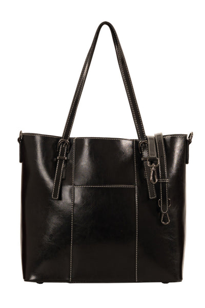 MADRID LEATHER TOTE - L11