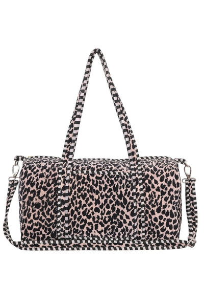 LEOPARD VELVET WEEKENDER - WVLP00