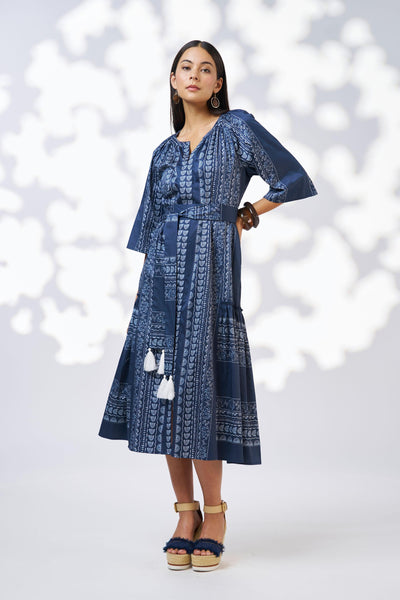 ASHER MIDI DRESS - LS3136