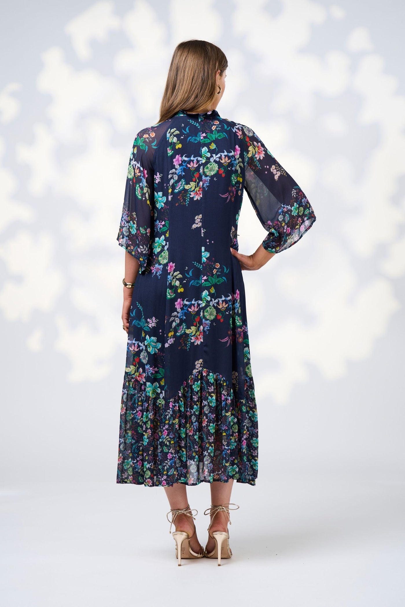LA BOHEME MIDI DRESS - LS3010 DRESS