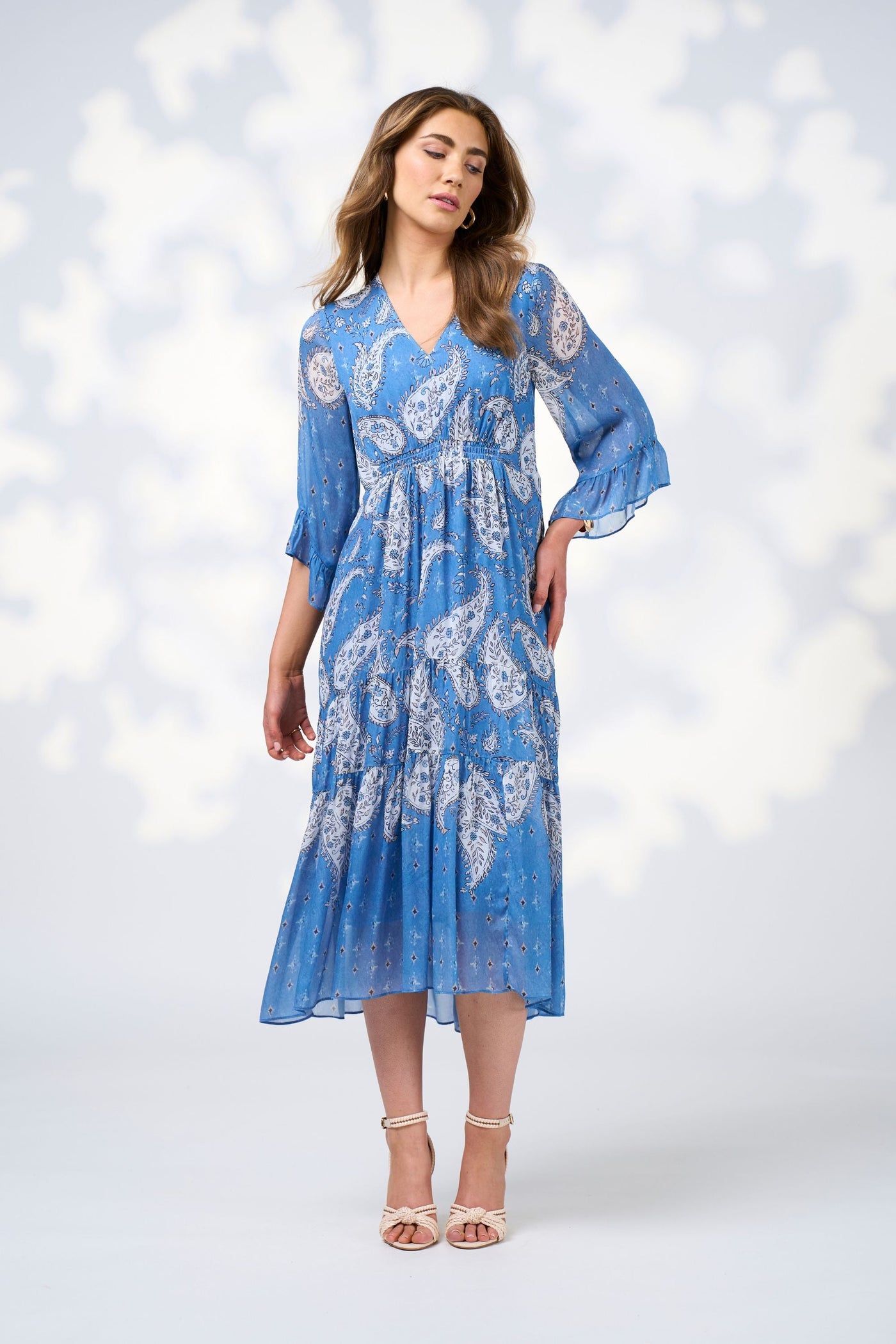 SIBELLA MIDI DRESS - LS3031 DRESS