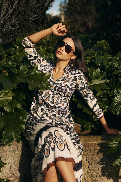 ZOE MIDI DRESS - LS3035 DRESS