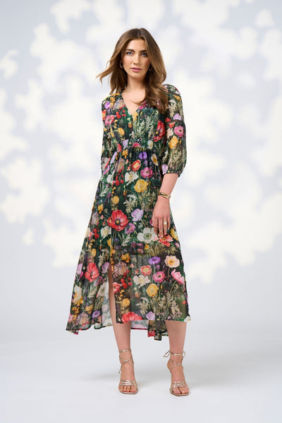 LOOKING GLASS MIDI DRESS LS3049 DRESS