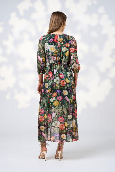LOOKING GLASS MIDI DRESS LS3049 DRESS