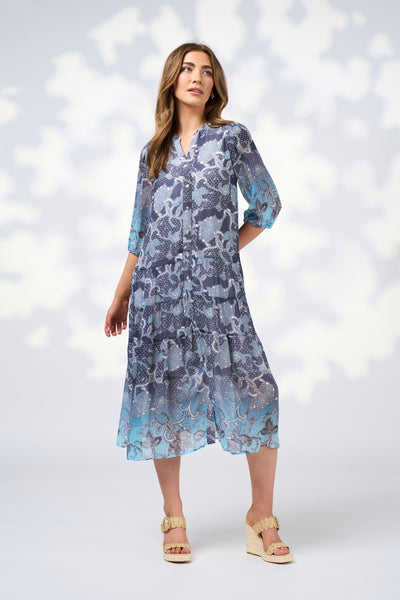 STEVIE MIDI DRESS LS3054 DRESS