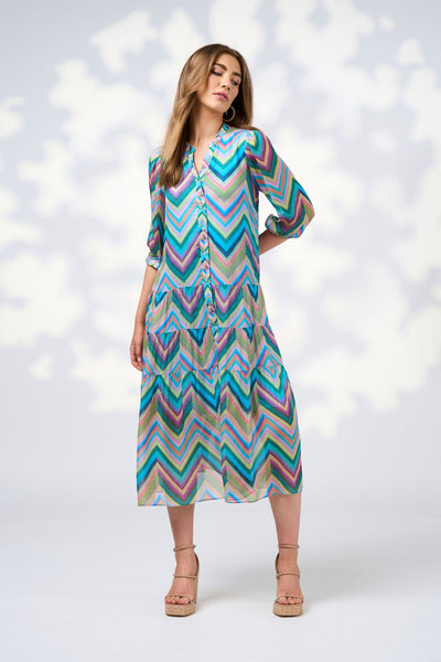 WANDERLUST MIDI DRESS LS3054W DRESS