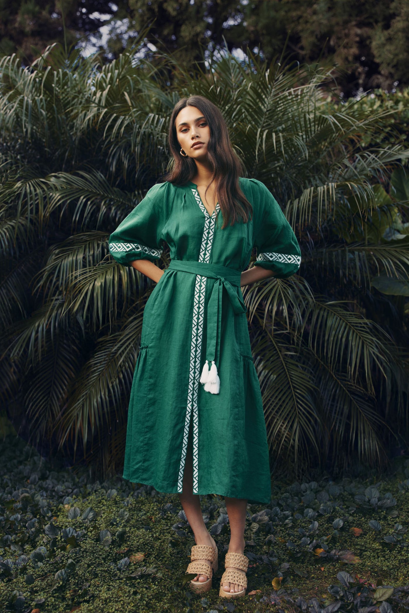 MAYA MIDI DRESS - LS3177