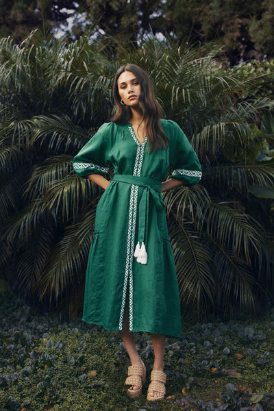 MAYA MIDI DRESS - LS3177