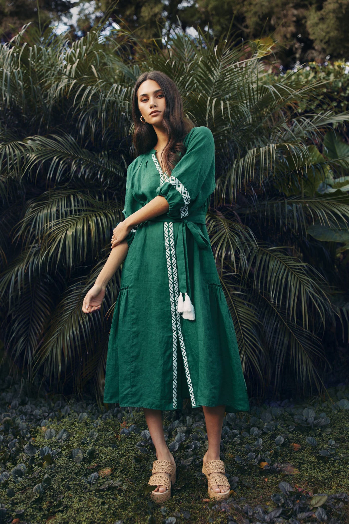 MAYA MIDI DRESS - LS3177