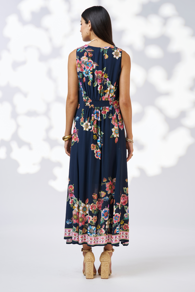 MYSTIC ROSE MIDI DRESS - LS3133
