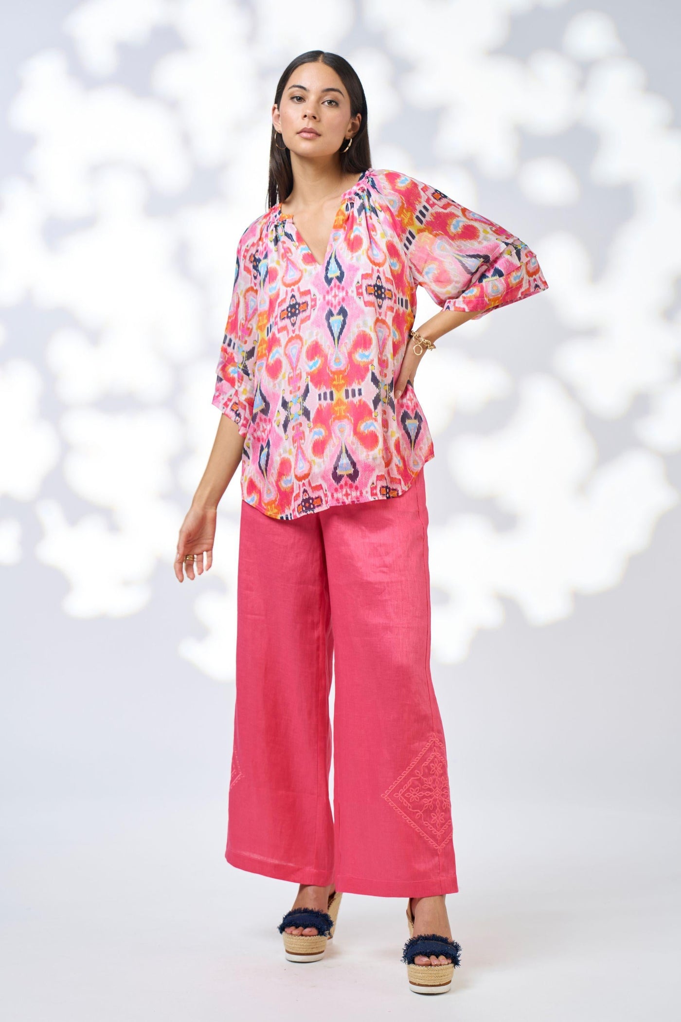 SOLANA BLOUSE - LS3119 BLOUSE