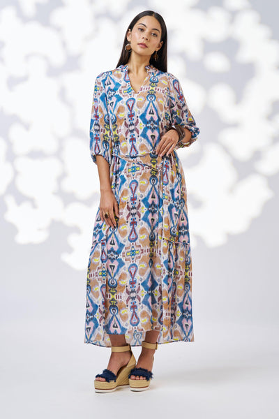 TIA MIDI DRESS - LS3104T