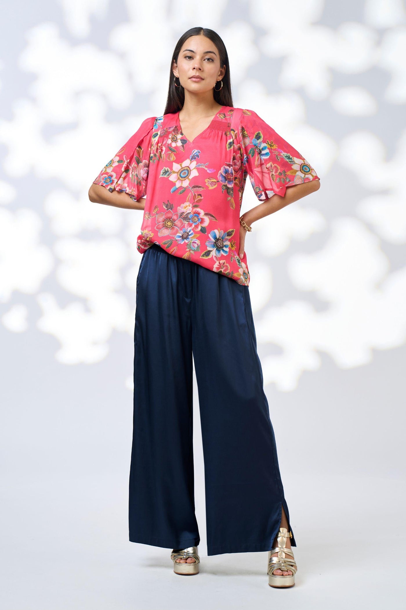 ZINNIA BLOUSE - LS3114Z BLOUSE