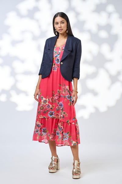 ZINNIA MIDI DRESS - LS3115Z DRESS