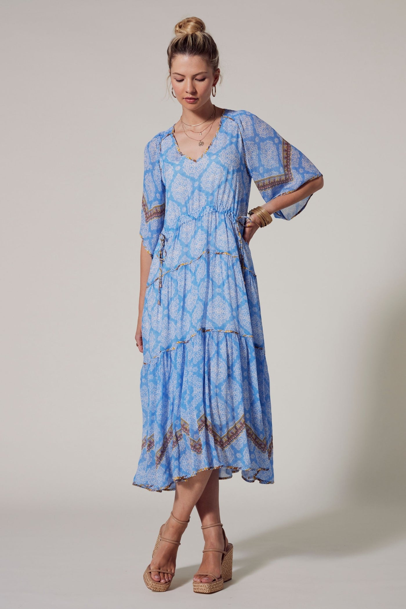 ANACAPRI MIDI DRESS - LS2720