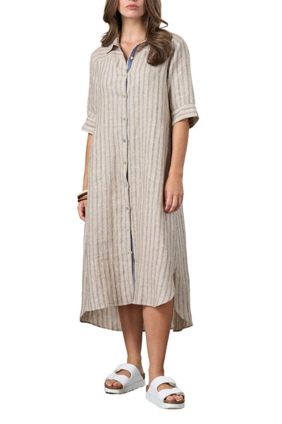 INTERVAL SHIRT DRESS - MS1725