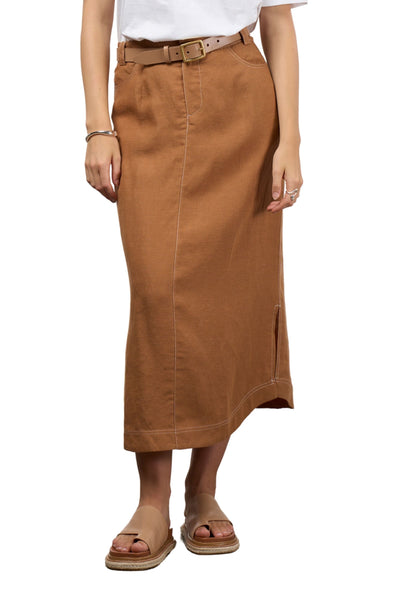 ASPECT SKIRT - MS1660 8 / CINNAMON SKIRT