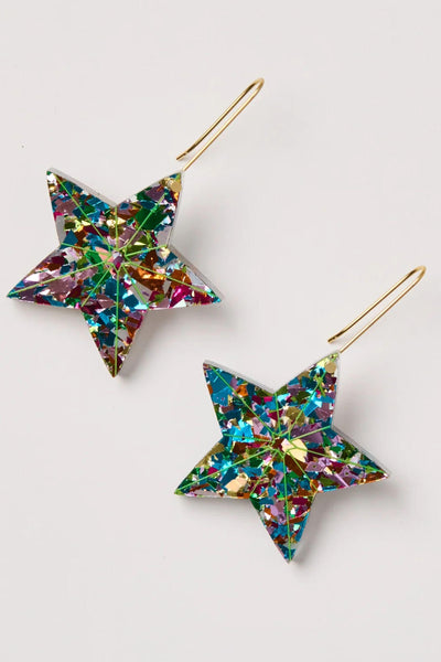 CHRISTMAS STAR EARRINGS