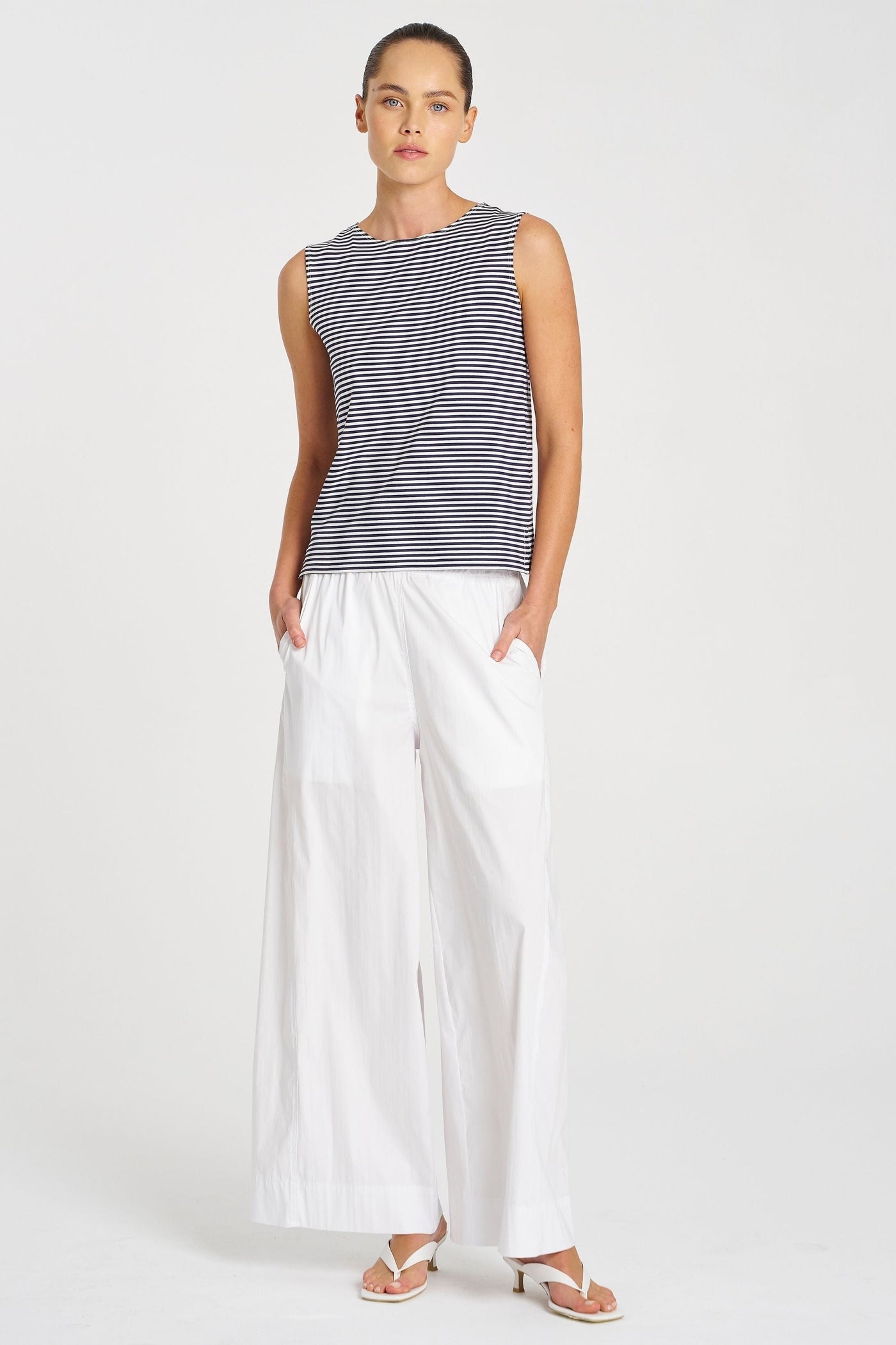 PALAZZO SHELL TOP - F538284 TOP