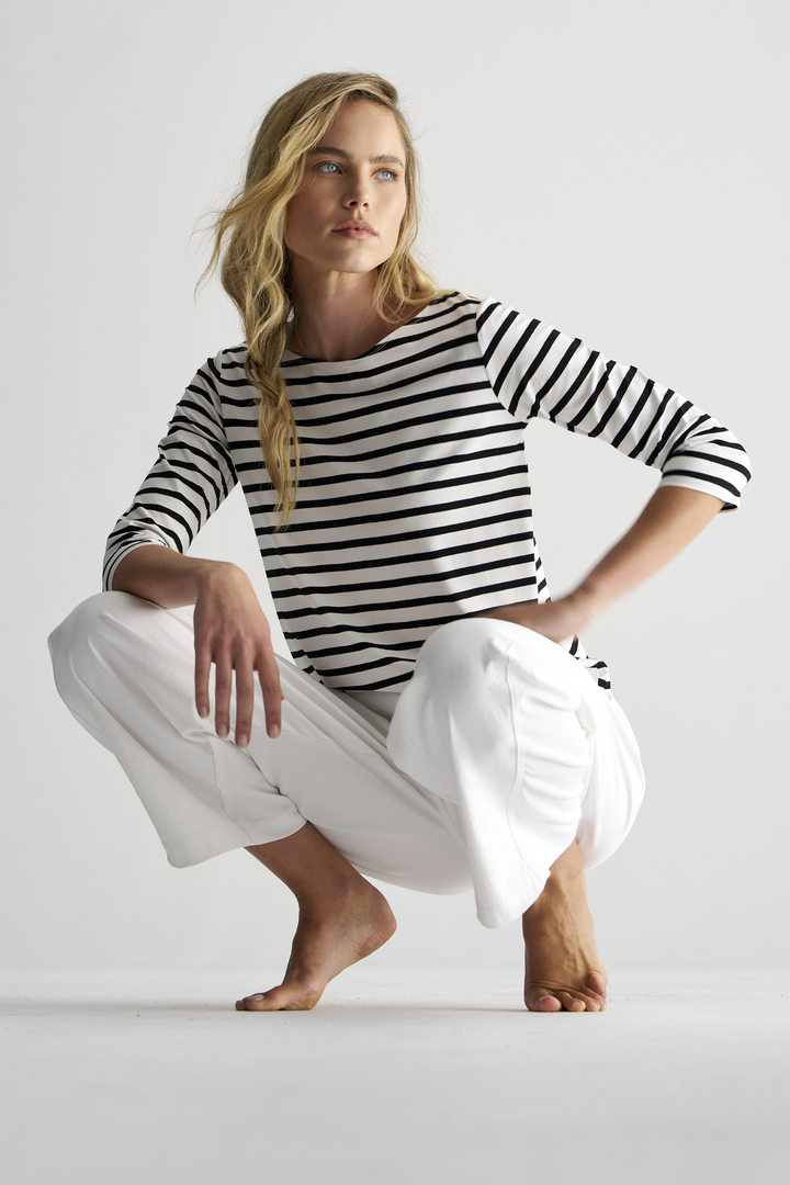 RELAXED BOAT NECK - F5412630