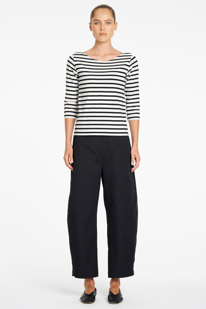 RELAXED BOAT NECK - F5412630