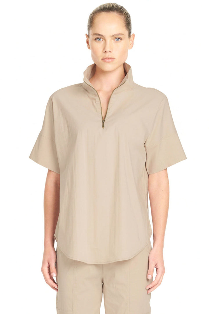 HALF ZIP SHIRT - F658572