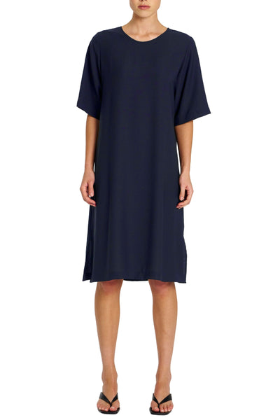 PLAZA DRESS - F673004 6 / NAVY DRESS