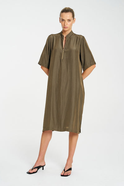 ZIP PLAZA DRESS - F673034 DRESS