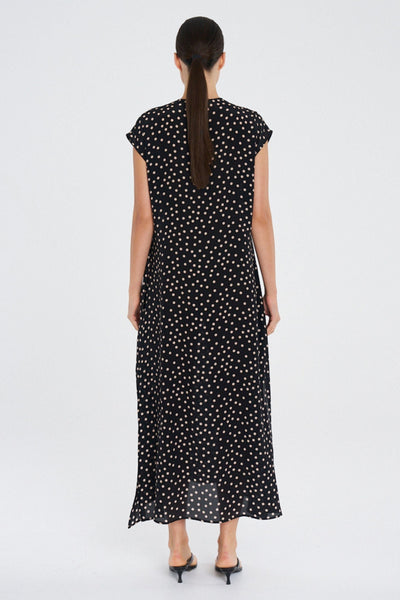 MAXI SLICE DRESS - F8563383 DRESS