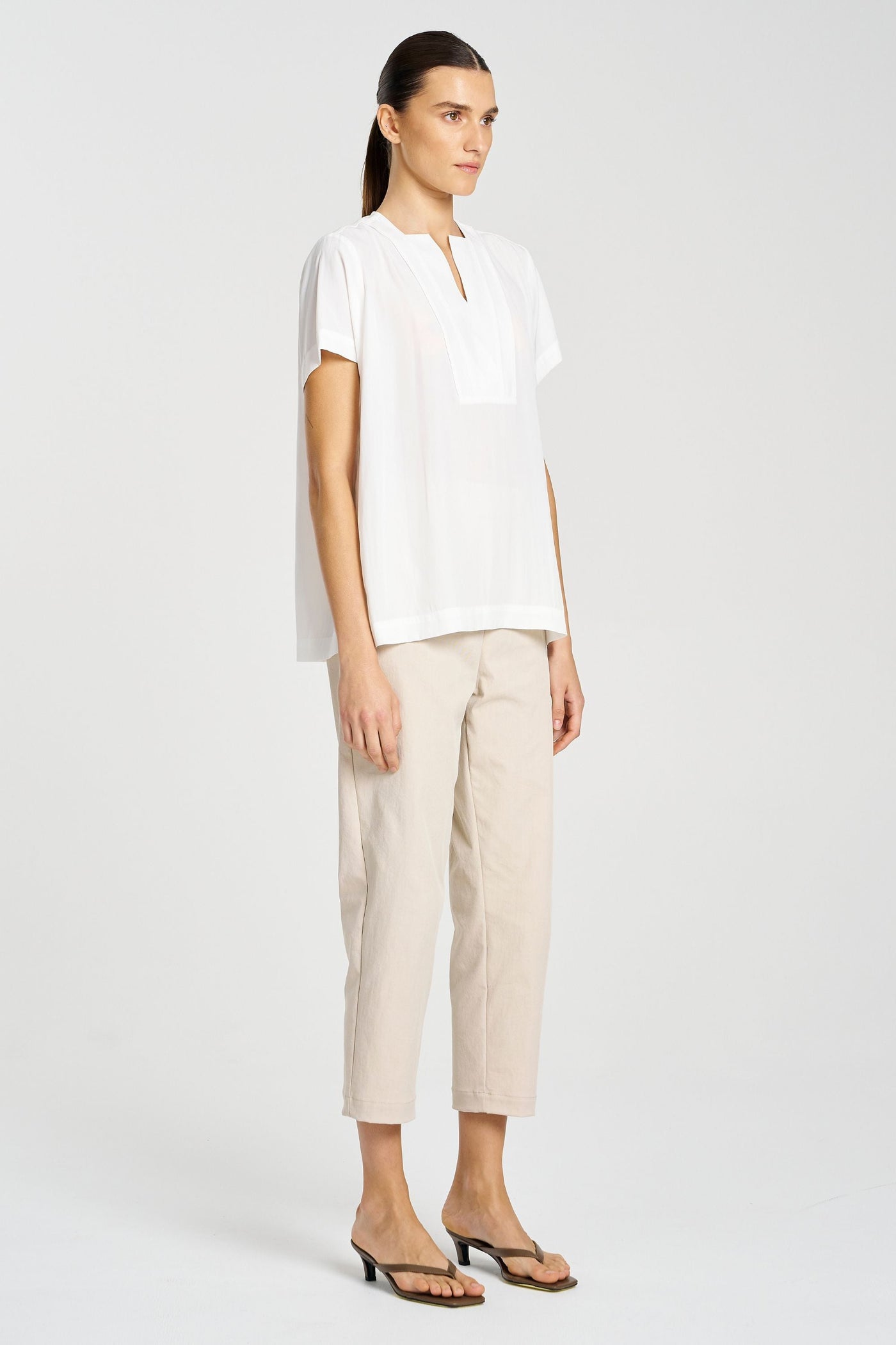 TAPERED FLAT PANT - F4161831 PANTS