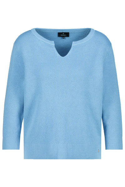 3/4 SLV KNIT TOP - 409483MNR TOP