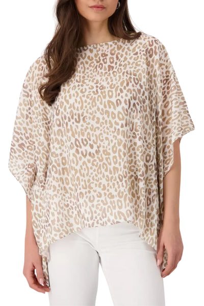 CAMEL PRINT PONCHO 409663MNR JACKET