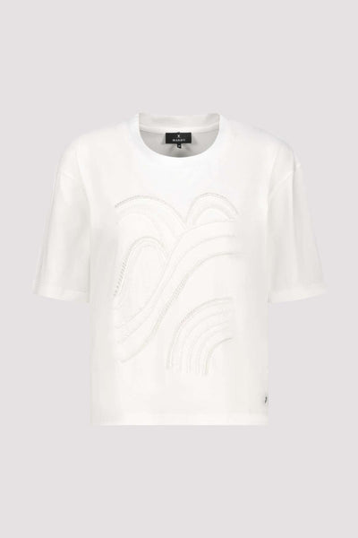 SEQUIN PEARL TEE 409968MNR TOP