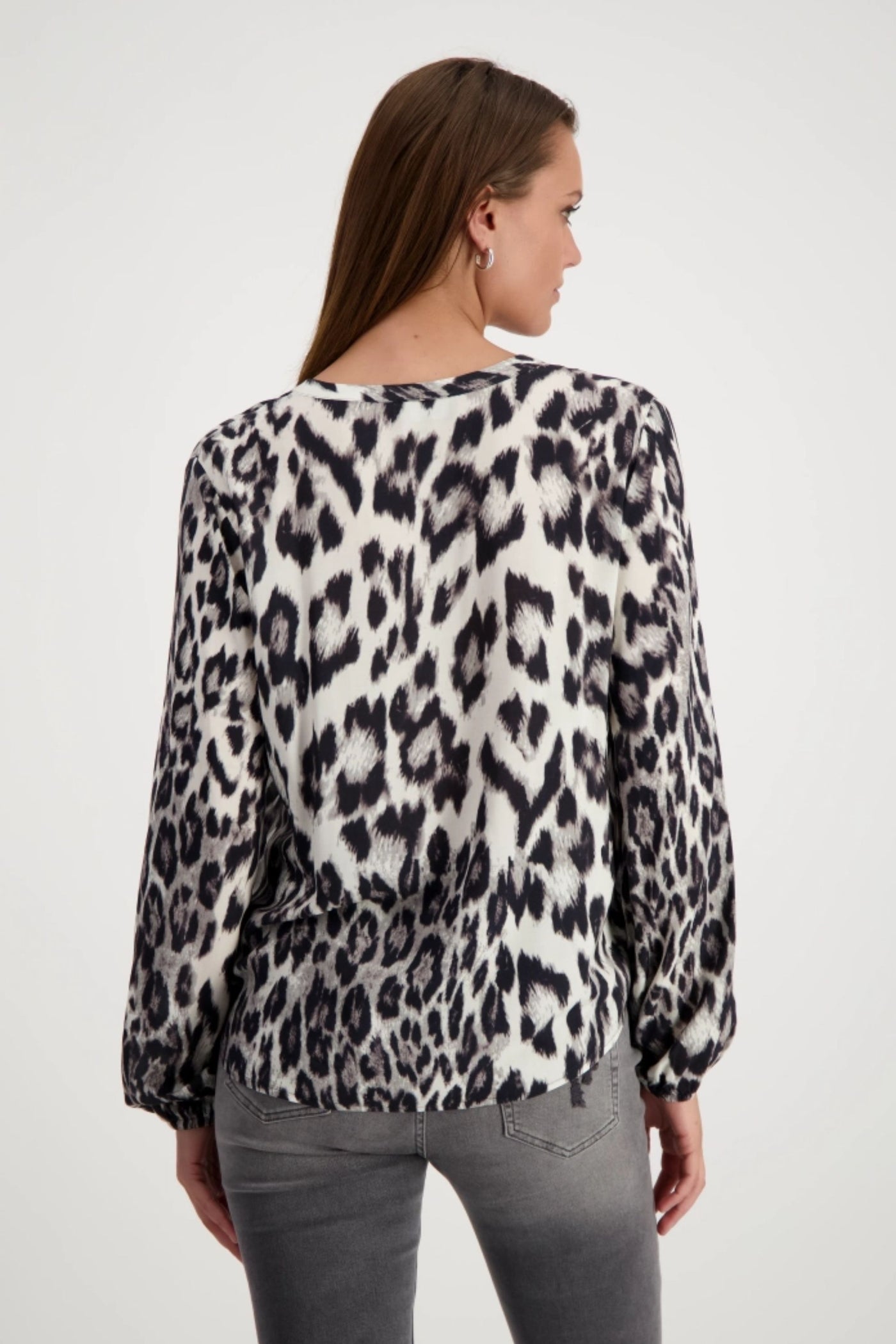 LEOPARD PRINT SHIRT - 808116MNR